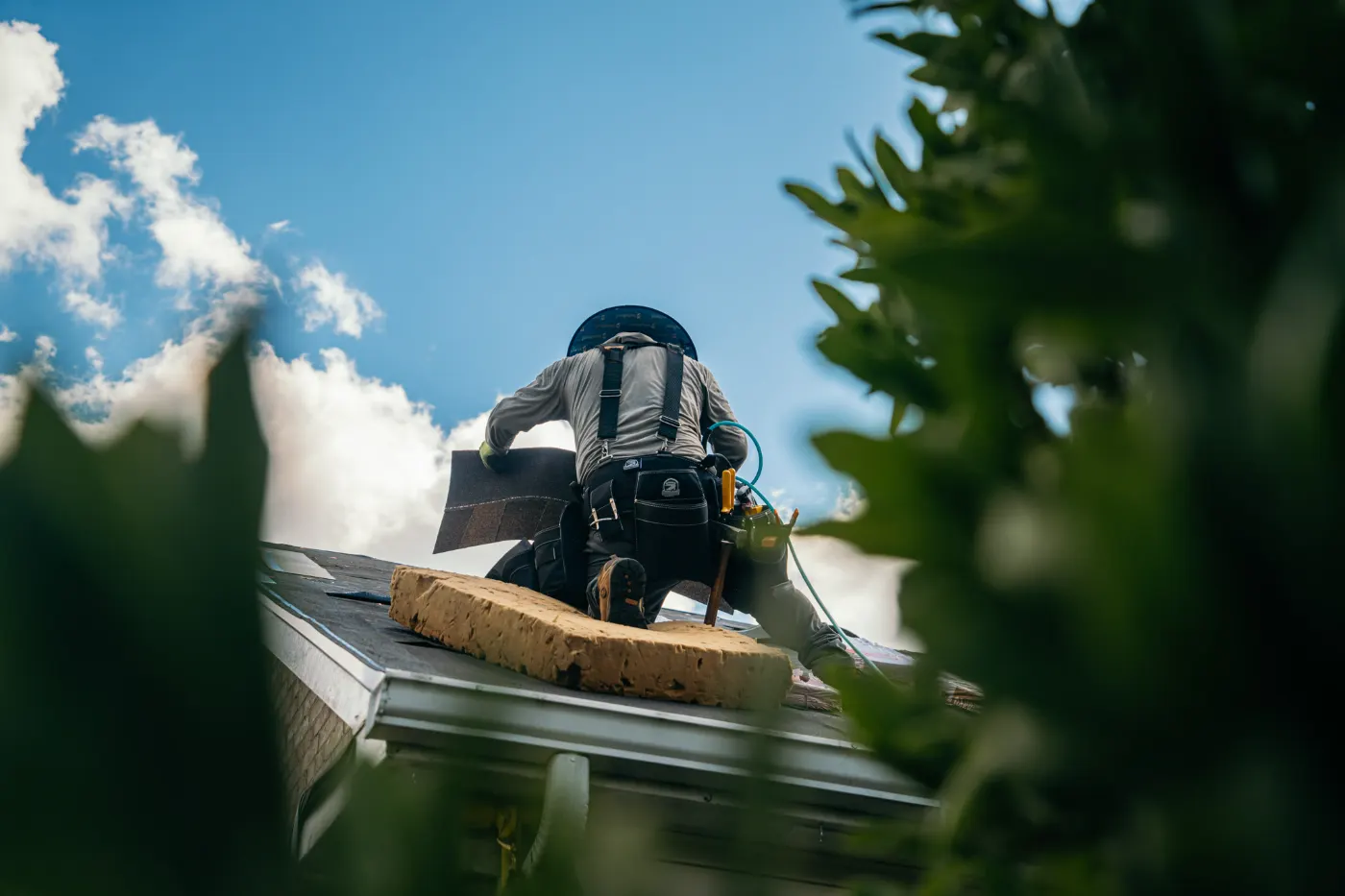Commercial roof inspection documented in Summit Lakes